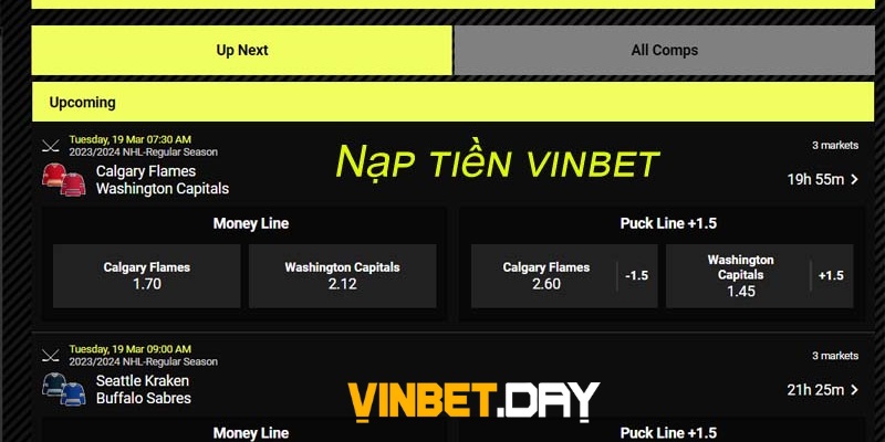 Hướng dẫn chi tiết các cách nạp tiền Vinbet 